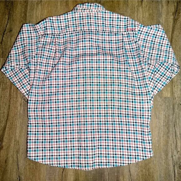 SAF-TECH Men's XL Checkered HRC 2, Flame Resistant, Work Wear Button Down Shirt - Picture 7 of 8